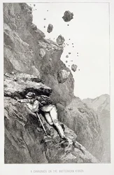 A Cannonade on the Matterhorn, 1862, från 